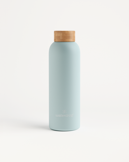 Bouteille Thermo Inox · Bouchon en bambou