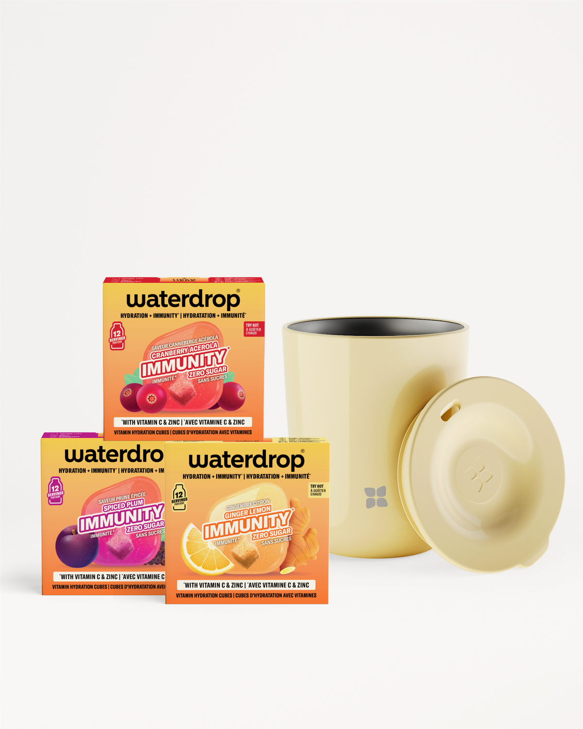 Coffret Tasse en Inox Immunité