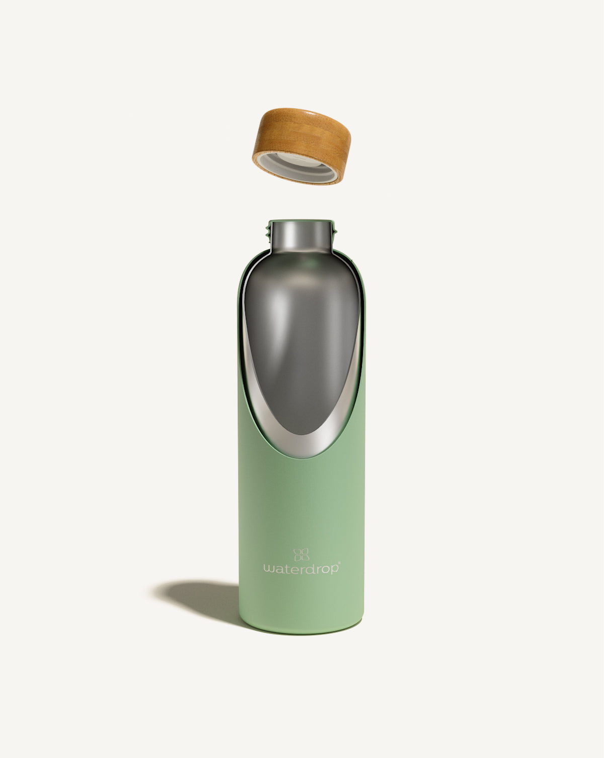 Bouteille Thermo Inox · Bouchon en bambou
